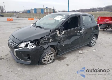 2021 Mitsubishi Mirage Carbonite Edition/Es/Le из США, поврежденный, VIN ML32AUHJ7MH007371